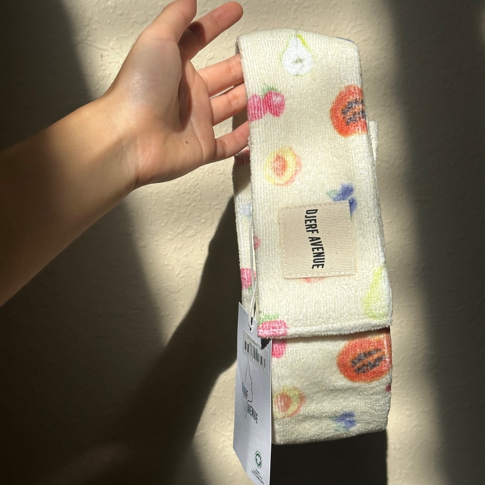 SOLD NWT djerf Avenue Terry headband